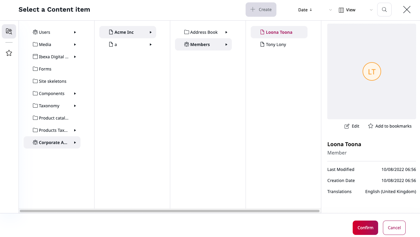 Add Contact Person