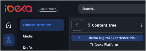 Dark theme for Content Tree