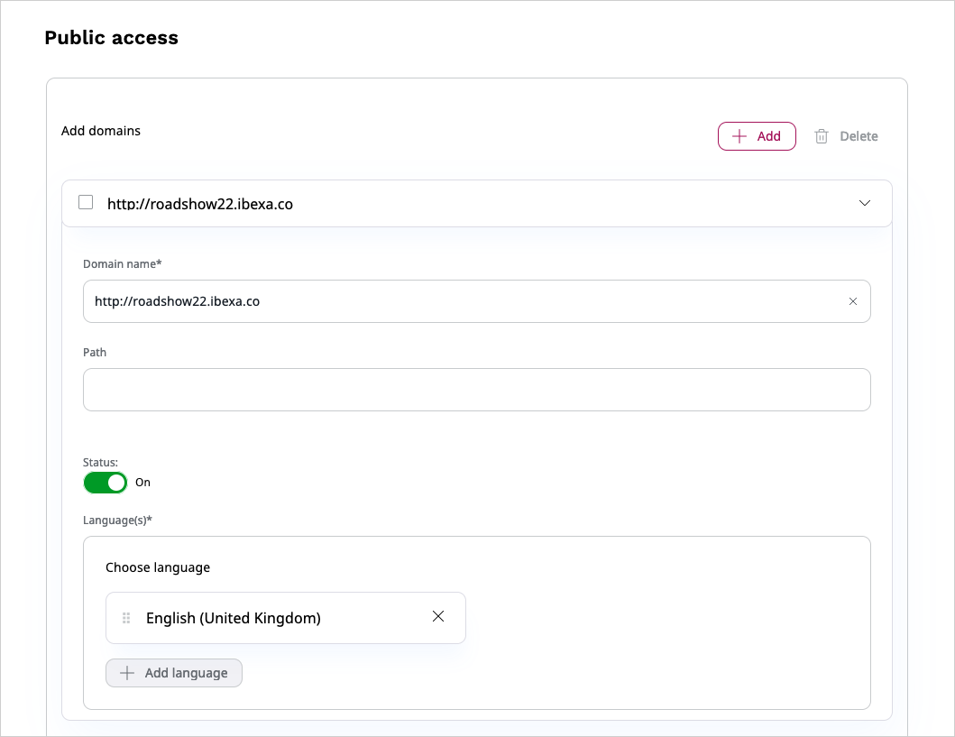 Create a new website step two